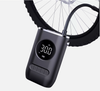 Compact cordless air pump with neck strap and digital LCD screen image 2 
